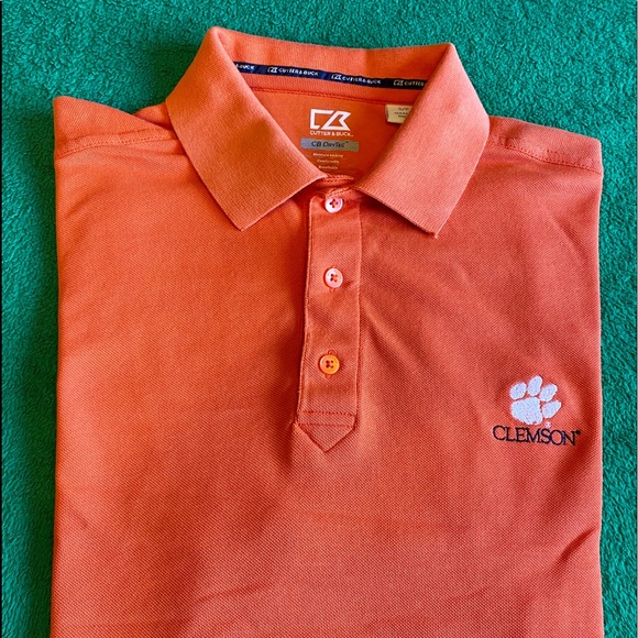 Clemson Cutter&Buck men’s polo size S - Picture 1 of 1
